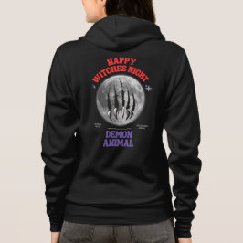 Moletom happy witches night demon animal