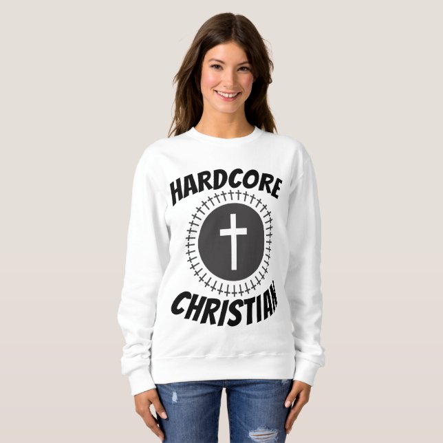 Moletom HARDCORE CHRISTIAN T-Shirts (Frente Completa)