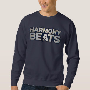 Moletom Harmony Beats – Arte de Texto Vibrações Musicais