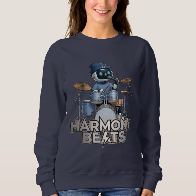 Moletom Harmony Beats – Baterista Zedoura (Frente)