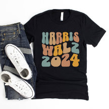 Harris Walz 2024 Moda Ondulada Boho