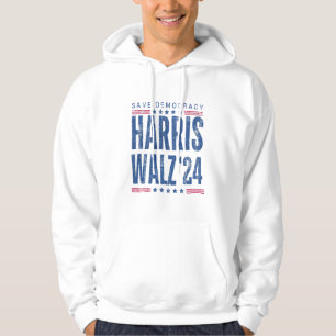 Moletom Harris Walz 2024 Save Democracy