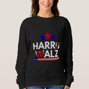 Moletom Harris Walz 24 Harry Balz 2024 Meme Democráticos