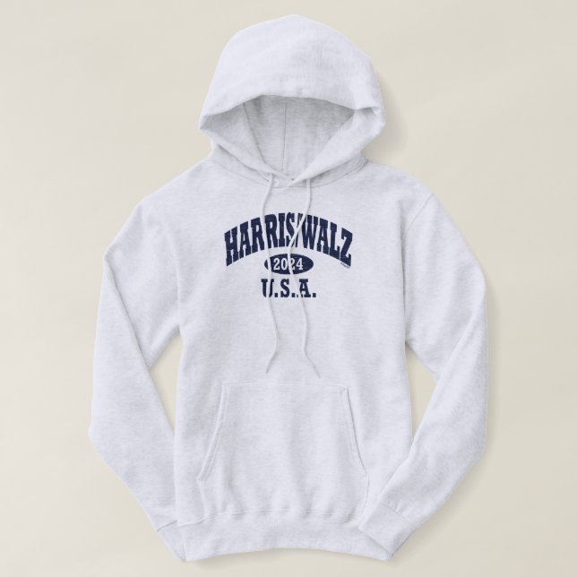 Moletom Harris Walz PE Hoodie (Frente do Design)