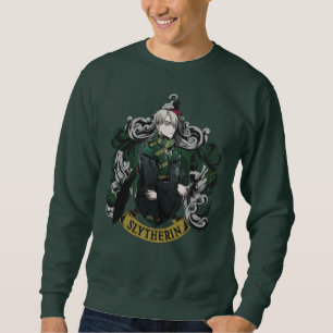 Moletom HARRY POTTER™   Anime Brasão da Casa Draco Malfoy
