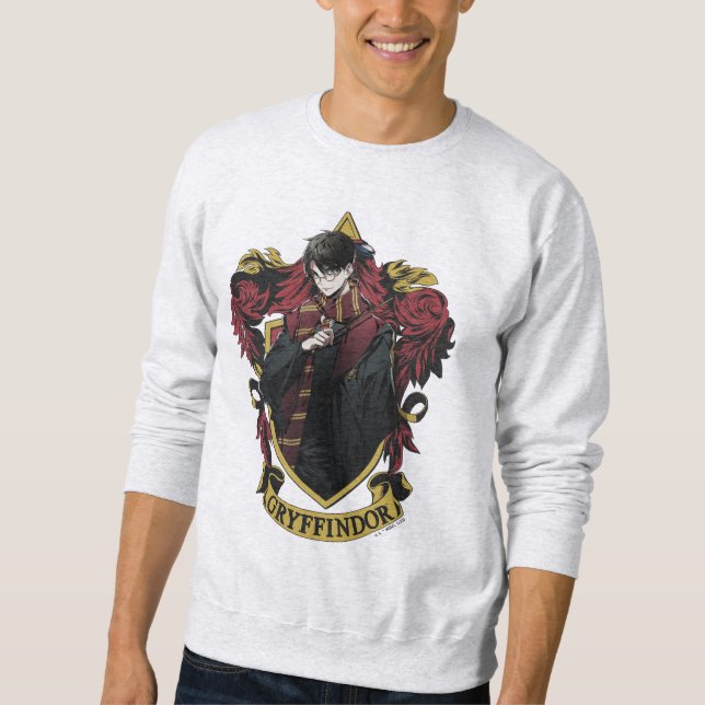 Moletom HARRY POTTER™ | Anime HARRY POTTER™ Crest (Frente)