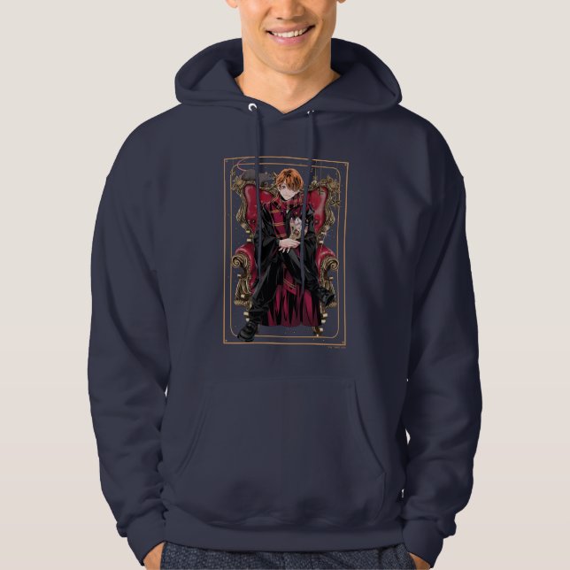 Moletom HARRY POTTER™ | Anime Ron Weasley Seated (Frente)