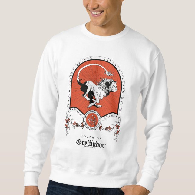 Moletom HARRY POTTER™ | Desenho delicado GRYFFINDOR™ Crest (Frente)