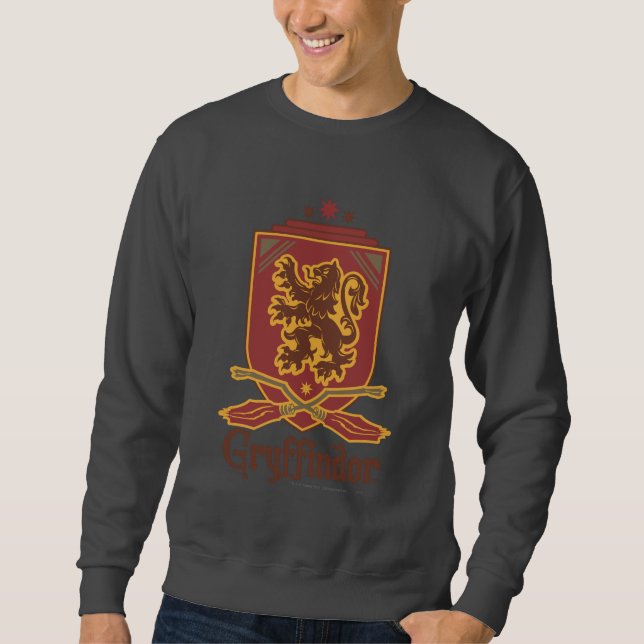 Moletom Harry Potter | Gryffindor QUIDDITCH™  Insígnia (Frente)