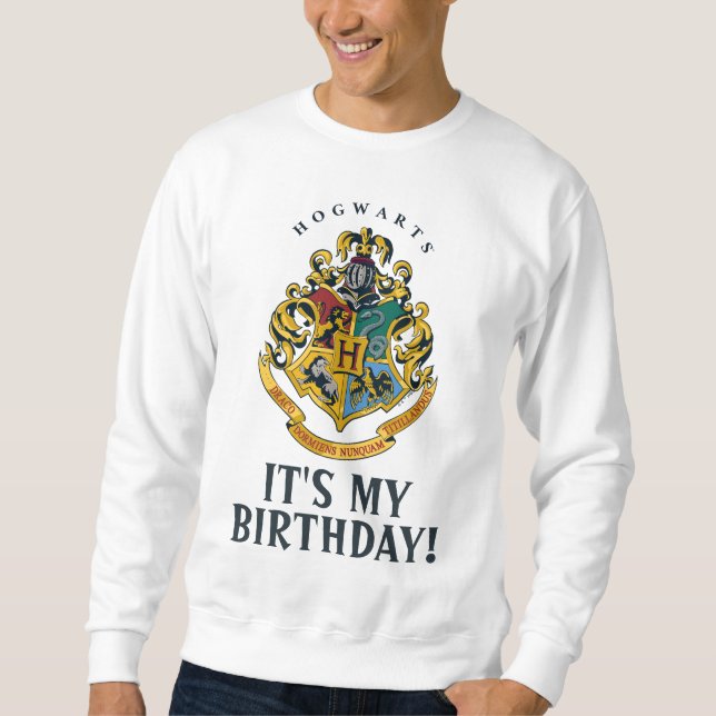 Moletom Harry Potter | Hogwarts - É Meu Aniversário (Frente)