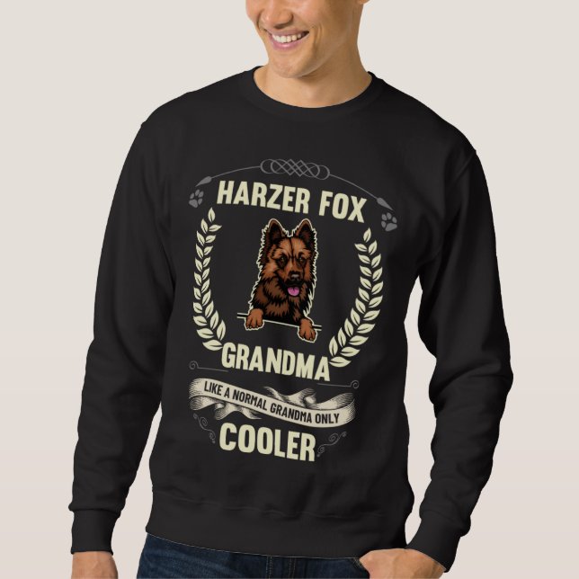 Moletom Harzer Fox Grandma Like A Normal Grandma Only Cool (Frente)