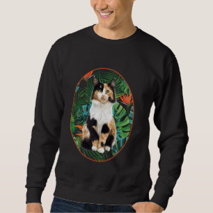 Moletom Havaiano TShirt Calico Cat Gift Animal