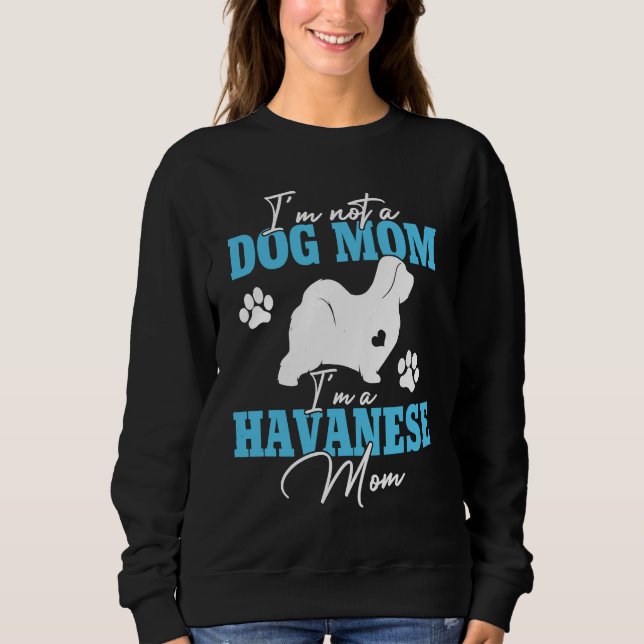 Moletom Havanese Mom Dog   For Women Dog Mom Mother's Day (Frente)