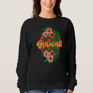 Moletom Hawaii Flowers Hibiscus Island Vaclav Oceano Trav