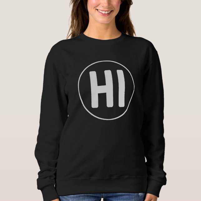 Moletom Hawaii HI Hawaiian - Home Hometown Vacation Travel (Frente)