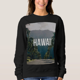 Moletom Hawaii Tropical Palm Trees Aesthetic