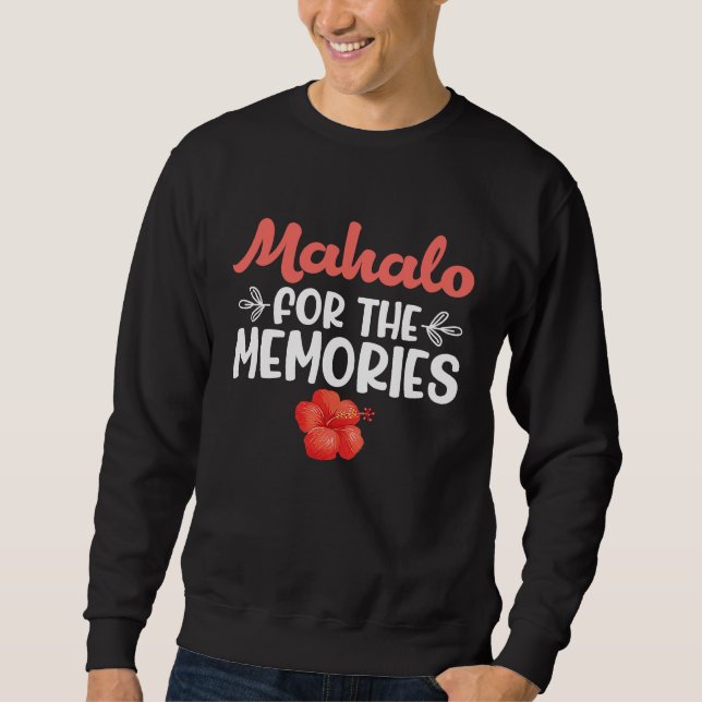 Moletom Hawaiian Mahalo for the Memories Hawaii Pineapple  (Frente)