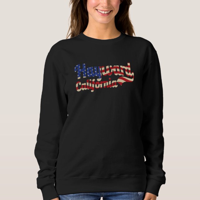 Moletom Hayward California American Flag (Frente)