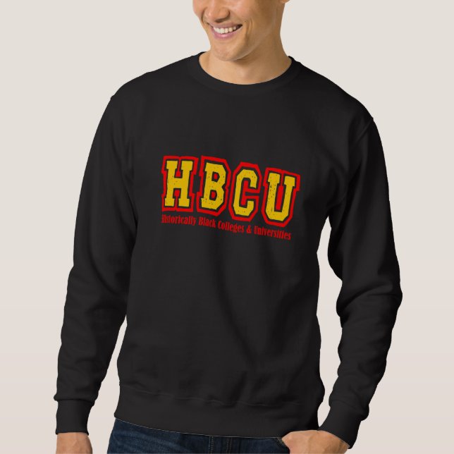 Moletom HBCU Educated Alumni Apparel Historical Black coll (Frente)