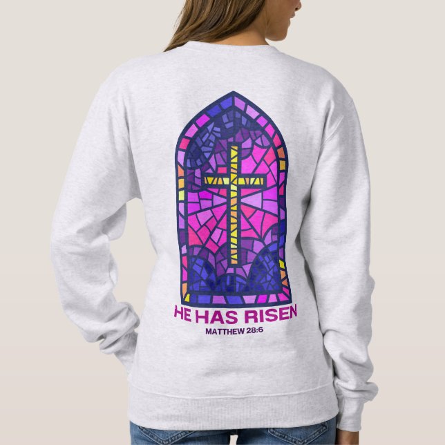 Moletom He Has Risen Sweatshirt (Verso)