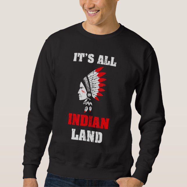 Moletom Headdress Native Pride Indian Land Orud Native Am (Frente)