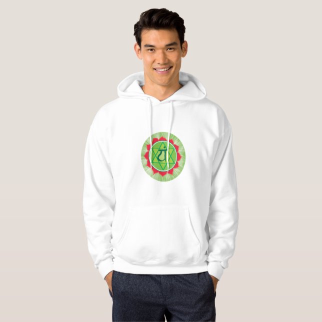 Moletom Heart Chakra Anahata Man Hoodie (Frente Completa)