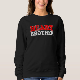 Moletom Heart CHD Warrior Brother Congenital Heart Disease