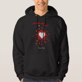 Moletom Heart Splash Art – Creative Love Expression Design