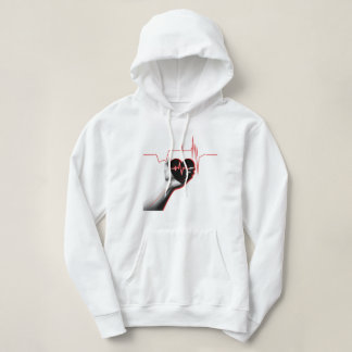Moletom Heartbeat Love Design – Hand Holding Heart