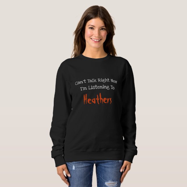 Moletom Heather Sweet (Frente Completa)