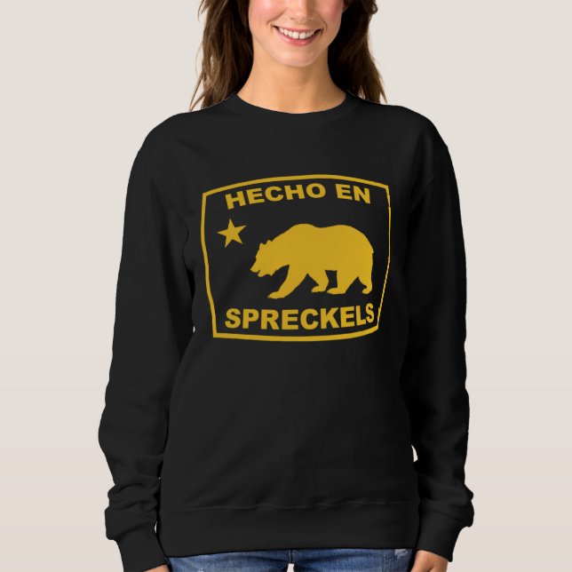 Moletom Hecho en Spreckels California Republic Pacific Coa (Frente)