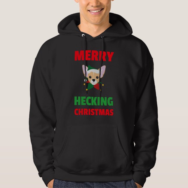 Moletom Hecking Bamboozled Chihuahua Natal (Frente)