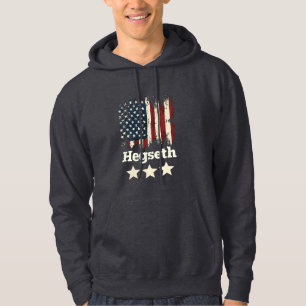 Moletom Hegseth Trump Administração American Flag