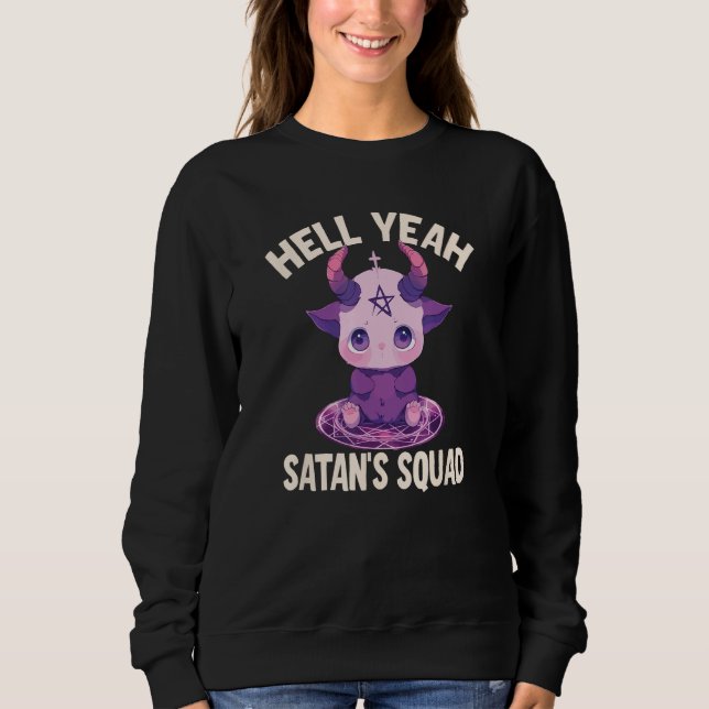 Moletom Hell Yeah, Satans Squad (Frente)