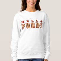 Hella Purdy White Crewneck Sweet