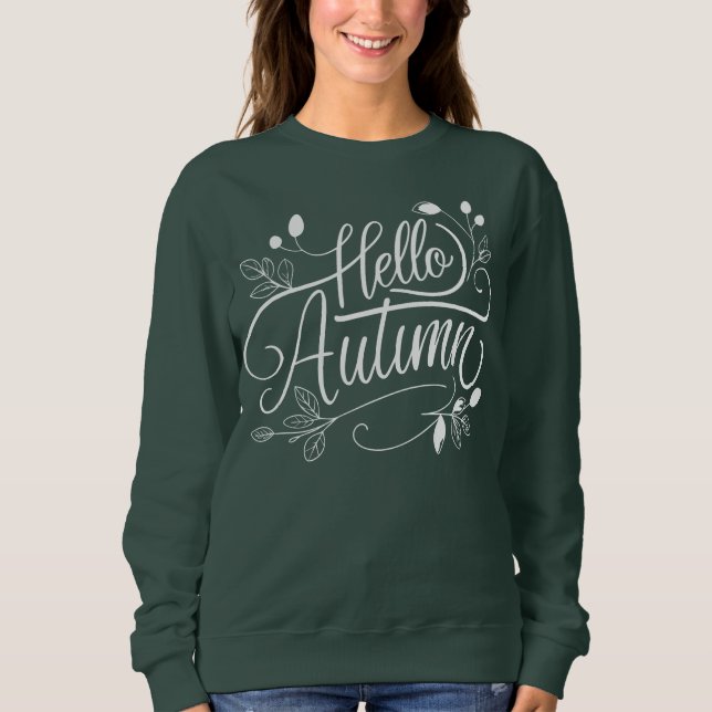 Moletom Hello Autumn (Frente)