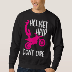 Moletom Helmet Hair Dont Care Motocross