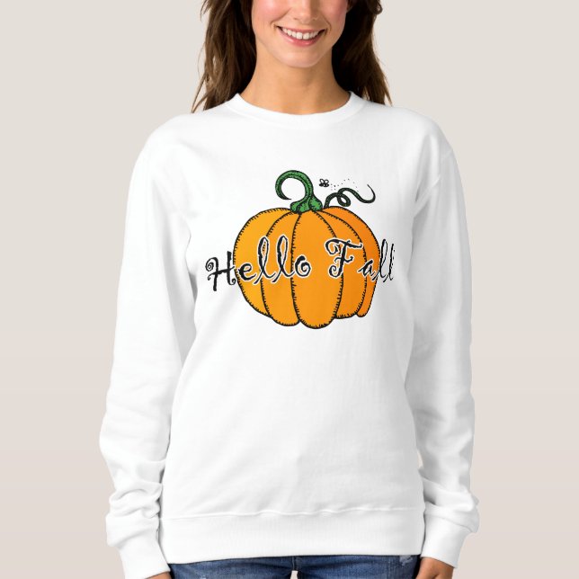 Moletom Helpkin Fall Pumpkin Alô Fall (Frente)