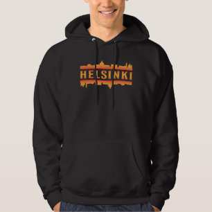 Moletom Helsínquia, Finlândia Cidade Skyline Cityscape Ide