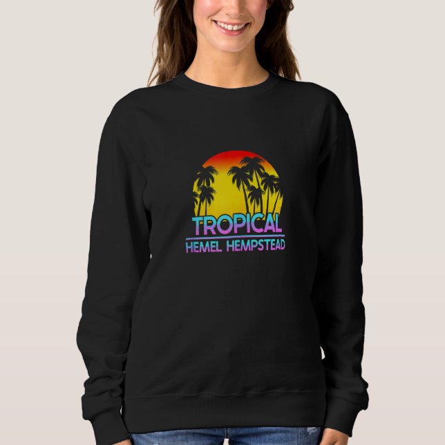 Moletom Hemel Hempstead Uk Funny Weather Britânica (Frente)