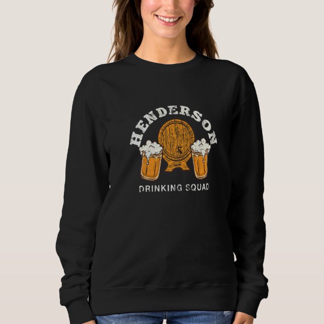 Moletom Henderson Bebendo Squad Nevada Homebrewing Nv Bre (Frente)
