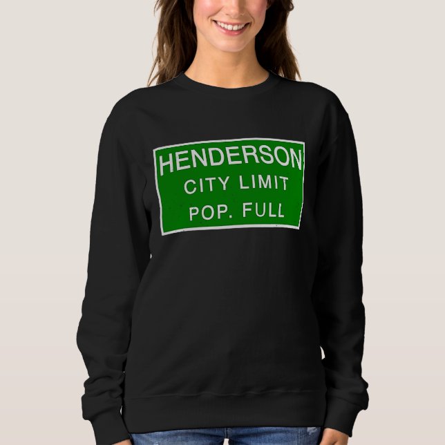 Moletom Henderson Nevada Cheio o crescimento mais rápido C (Frente)