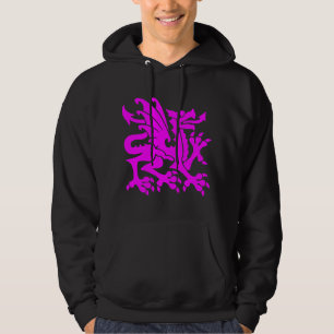 Moletom Heraldic Dragon 01 - Magenta