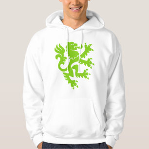 Moletom Heraldic Lion 01 - Verde marciano