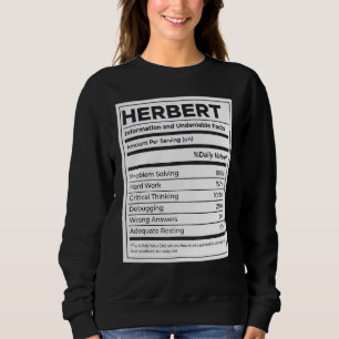 Moletom Herbert Nutrition Information Problem Solving Har