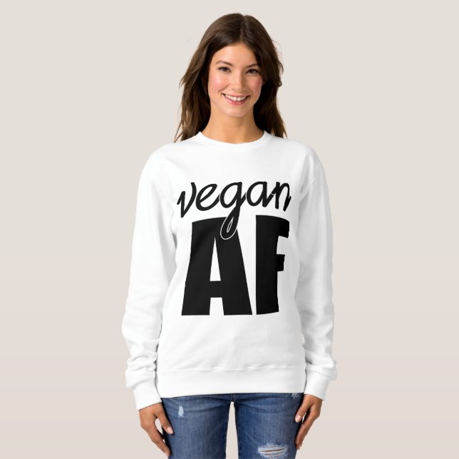 Moletom Herbivore | Vegan AF (Frente Completa)