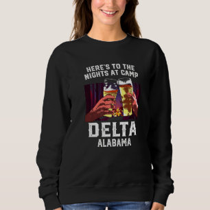 Moletom Heres Às Noites No Campo Delta, Campo No Alabama