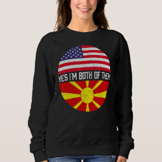 Moletom Heri da família de bandeiras norte-americana Half 