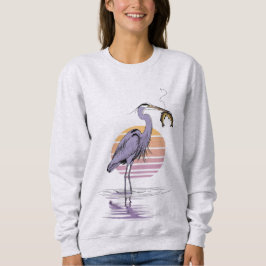 Moletom Heron Sunset Scene – Women’s Sweatshirt