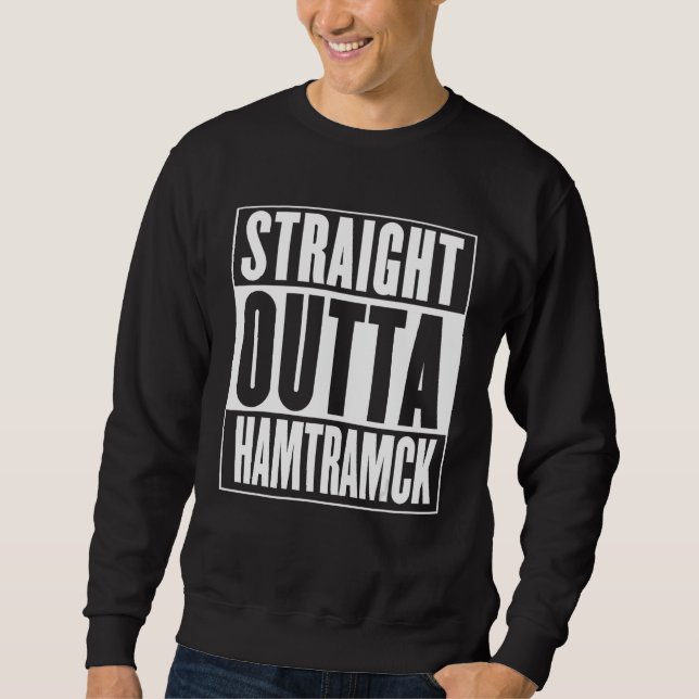 Moletom Hetero Outta Hamtramck (Frente)